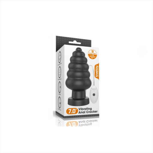 Anal Cracker plug vibrador tamaño king - Imagen 2
