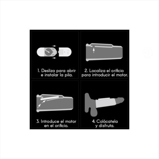 Lovetoy funda estriada pene con vibración - Imagen 4