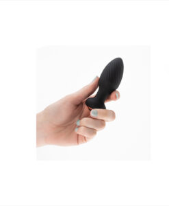 Alternative view of Wells vibrador anal giratorio con mando