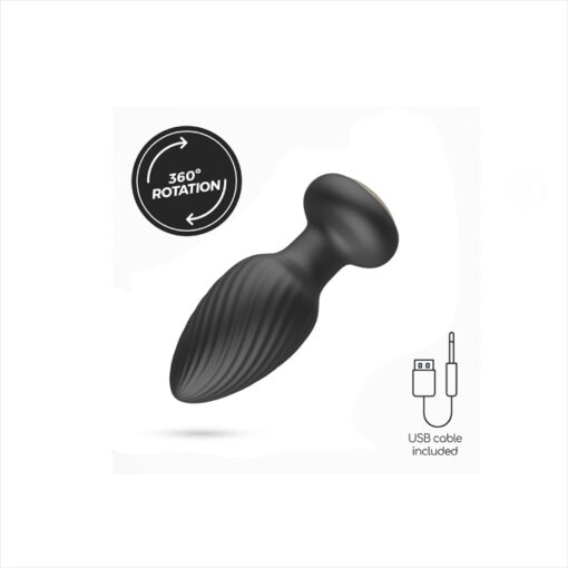 Ohrgasmic Elita vibrador anal giratorio con mando - Imagen 4