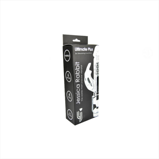 Jessica Rabbit vibrador rotativo plata - Imagen 2