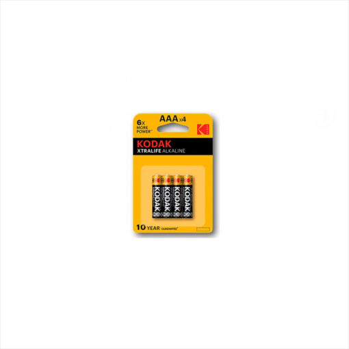 Kodak pilas alcalinas AAA pack de 4