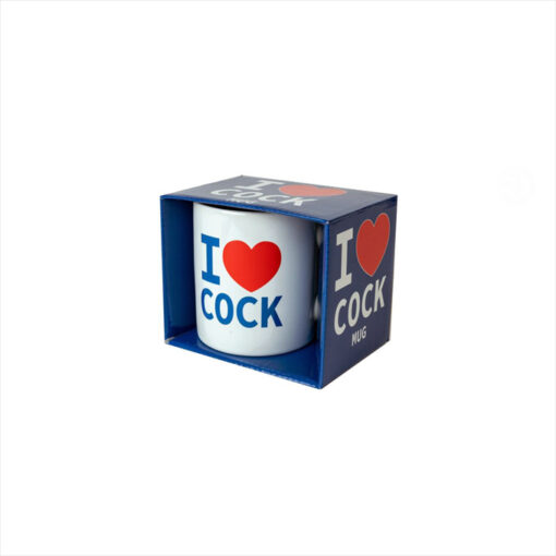I love cock taza blanca - Imagen 2