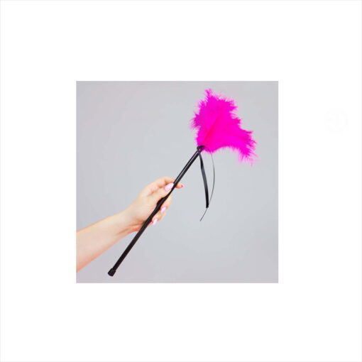 Secret Play pluma lujo fucsia - Imagen 3