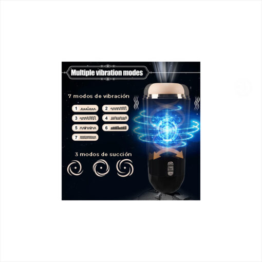 Snow Cup masturbador con succión y vibración - Imagen 2