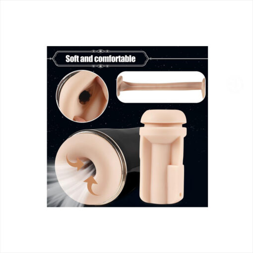 Snow Cup masturbador con succión y vibración - Imagen 3