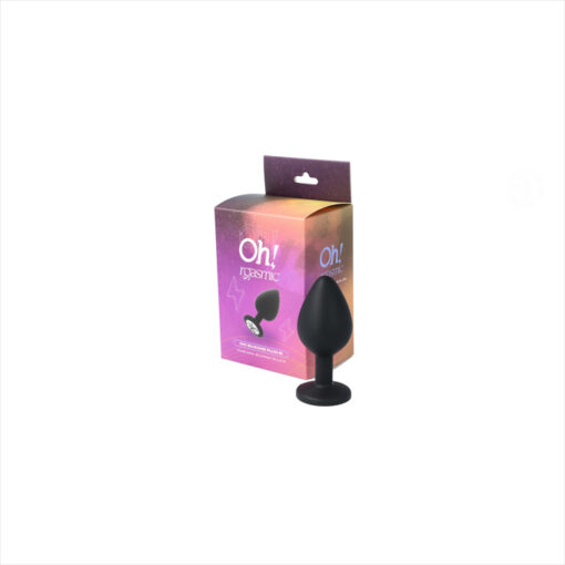 Ohrgasmic plug joya negro M - Imagen 5
