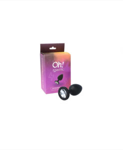 Ohrgasmic plug joya negro S