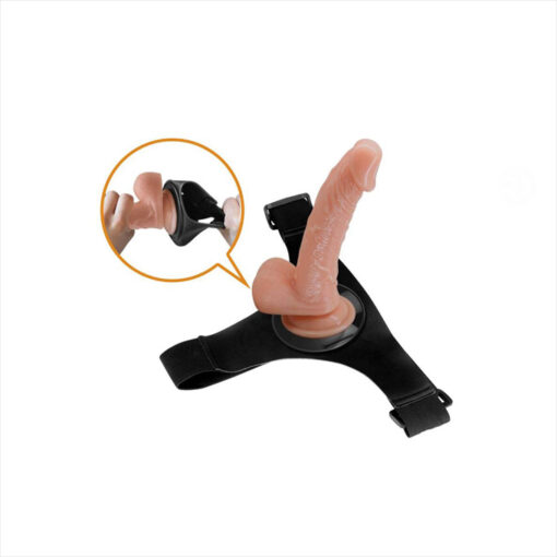 Pretty Love arnés universal ventosas con dildo - Imagen 3