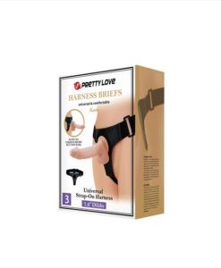 Alternative view of Pretty Love arnés universal ventosas con dildo