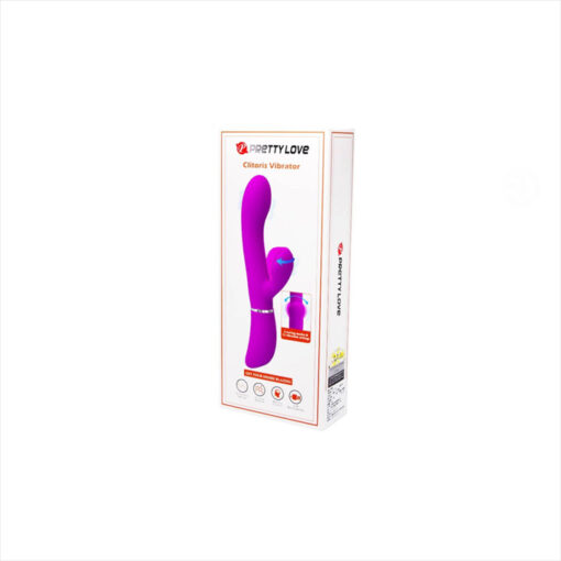 Pretty Love vibrador con masajeador de clítoris oscilante - Imagen 2