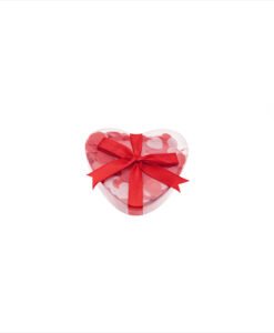 Confetti de corazones con aroma para el baño