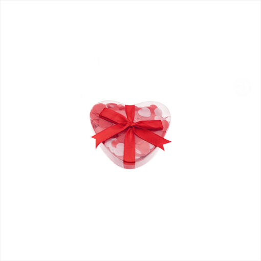 Confetti de corazones con aroma para el baño