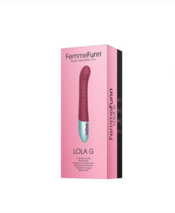 Alternative view of Femme Fun Lola G vibrador de silicona líquida