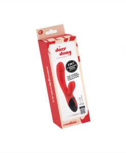 Alternative view of Dare Dong vibrador recargable rojo
