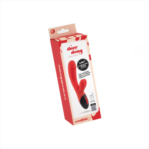 Dare Dong vibrador recargable rojo - Imagen 2