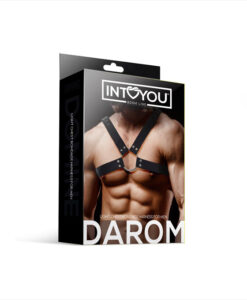 Alternative view of Darom arnés para torso imitación cuero