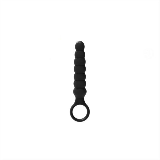 Bob tira anal con estrías recargable