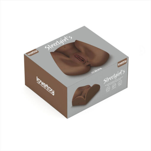 Streetgirl 2 vulva tamaño real marrón - Imagen 2