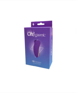 Alternative view of Ohrgasmic Travexuras succionador doble función morado