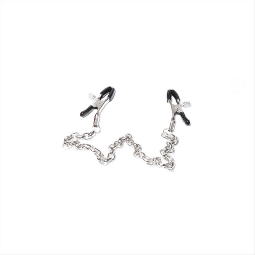 Darkness pinzas pezones plateadas