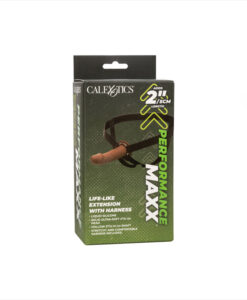 Alternative view of Performance Maxx arnés hueco realista blandito marrón