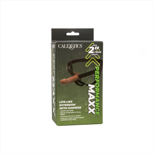 Performance Maxx arnés hueco realista blandito marrón - Imagen 2