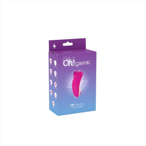 Ohrgasmic Travesuras succionador doble función fucsia - Imagen 2