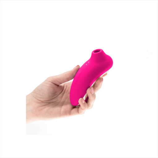 Ohrgasmic Travesuras succionador doble función fucsia - Imagen 3