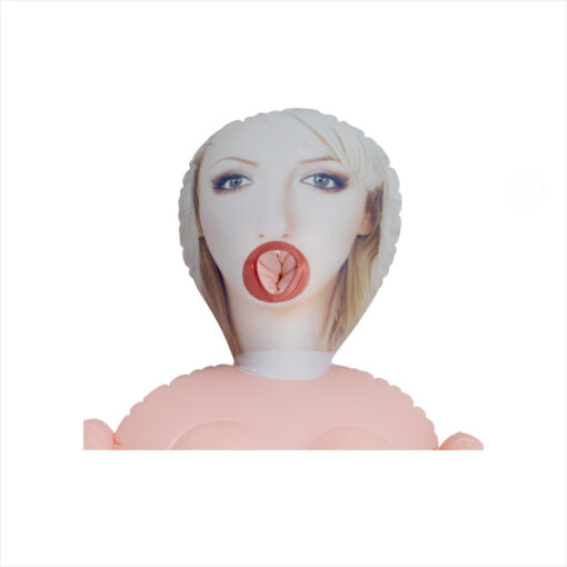 Eva muñeca hinchable rubia clásica - Imagen 3