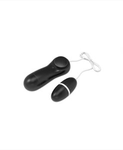 Fluid Laaso huevo vibrador negro