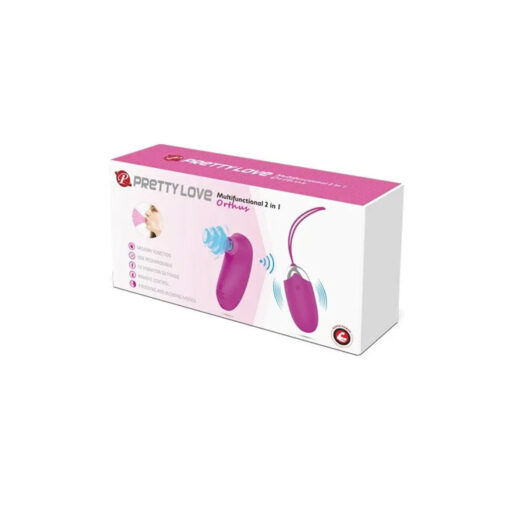 Orthus huevo vibrador y succionador a distancia - Imagen 2