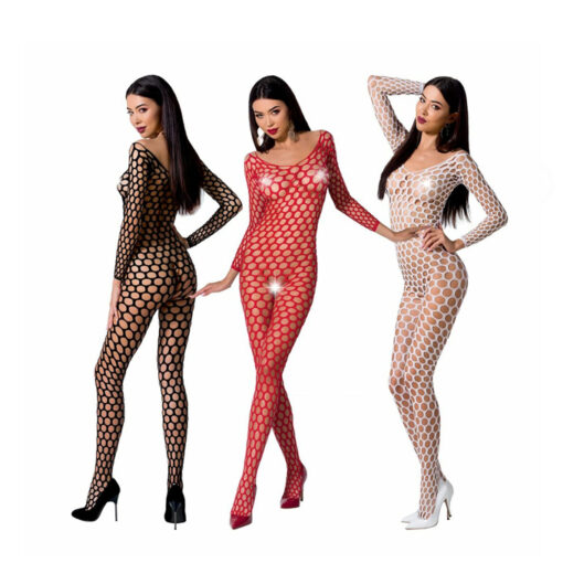 Pasion BS077 malla completa negro S/M/L - Imagen 5