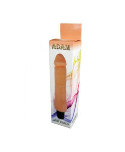 Alternative view of Adam vibrador realista suave tacto piel