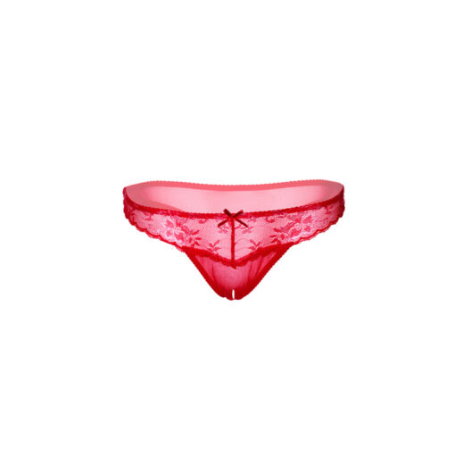 Daring tanga abierto de encaje rojo XL/2XL - Imagen 2