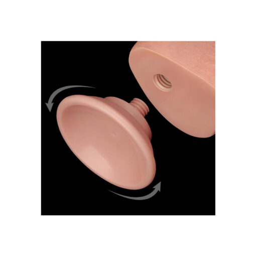 Lovetoy dildo realista piel móvil 9,5" - Imagen 5