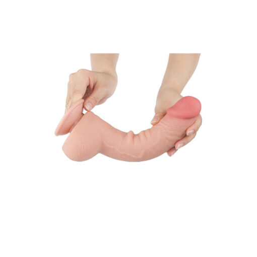 Lovetoy dildo realista piel móvil 9,5" - Imagen 3