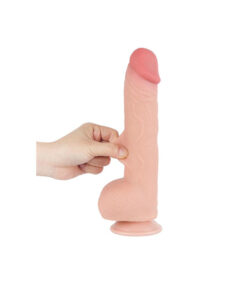 Lovetoy dildo realista piel móvil 9,5"