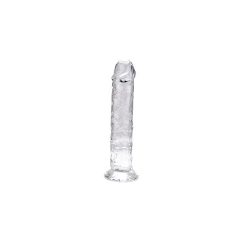Loving Joy dildo transparente con ventosa 7,5" - Imagen 3