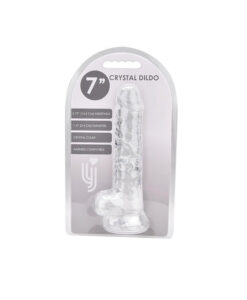 Alternative view of Loving Joy dildo transparente con ventosa 7"