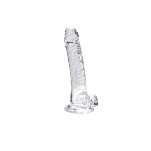Loving Joy dildo transparente con ventosa 7" - Imagen 4