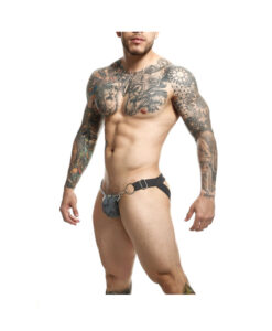 Dngeon suspensorio camuflaje con enganches metalizado titanium
