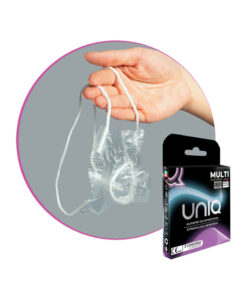 Alternative view of Uniq Multi preservativos unisex sin látex