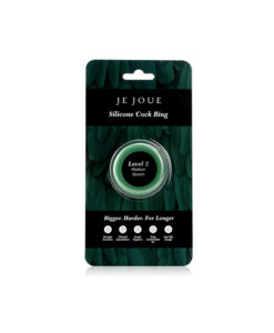 Alternative view of Je Joue anillo para pene nivel 2 verde