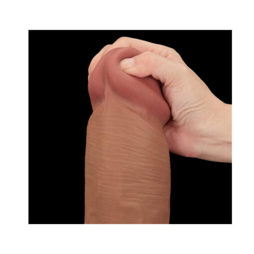 Lovetoy dildo monster piel móvil 14" XXL - Imagen 3