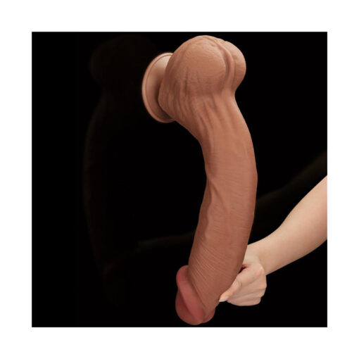 Lovetoy dildo monster piel móvil 14" XXL - Imagen 6