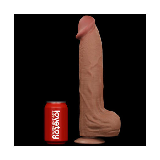 Lovetoy dildo monster piel móvil 14" XXL - Imagen 7