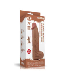 Alternative view of Lovetoy dildo monster piel móvil 14" XXL