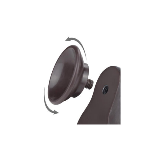 Lovetoy dildo realista piel móvil 8,5" marrón - Imagen 9