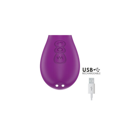Ateneo vibrador succionador con lengua interna flip-flap - Imagen 4